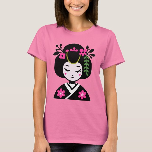Folk Geisha T-Shirt (Front)