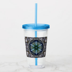 Folk Mandala  Acrylic Tumbler