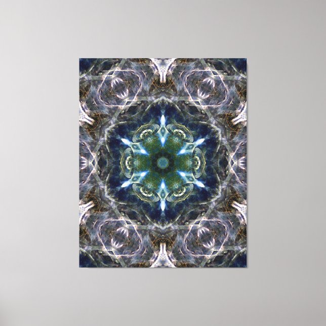 Folk Mandala  Canvas Print (Front)