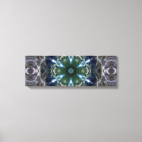 Folk Mandala Canvas Print