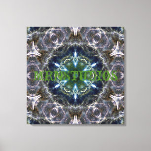 Folk Mandala  Canvas Print