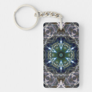 Folk Mandala Keychain