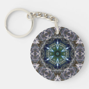 Folk Mandala Keychain