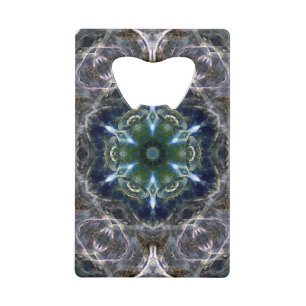 Folk Mandala Keychain Bottle Opener