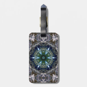 Folk Mandala Luggage Tag