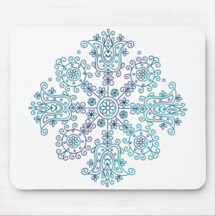 Folk Mandala Mouse Pad