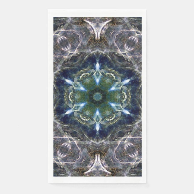 Folk Mandala  Napkins (Front)