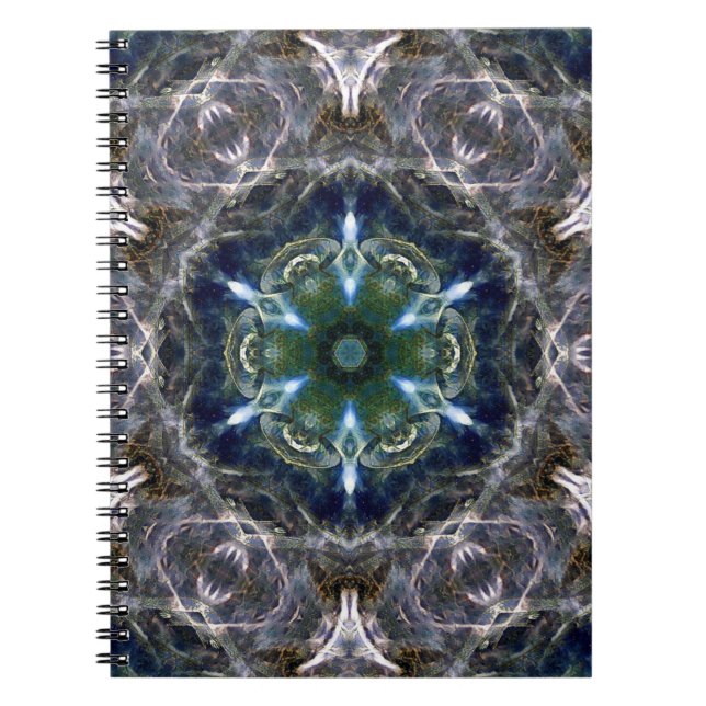 Folk Mandala  Notebook (Front)