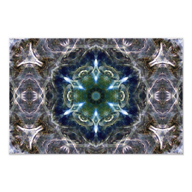 Folk Mandala  Photo Print (Front)