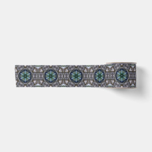 Folk Mandala Satin Ribbon