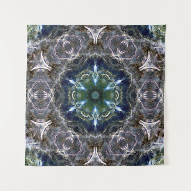 Folk Mandala  Tapestry (Front)