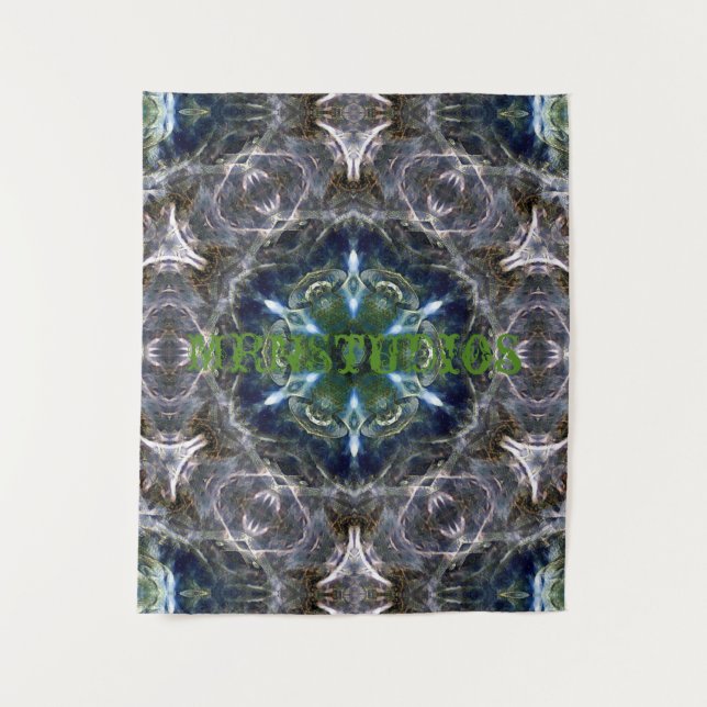 Folk Mandala  Tapestry (Front)