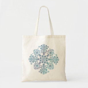 Folk Mandala Tote Bag