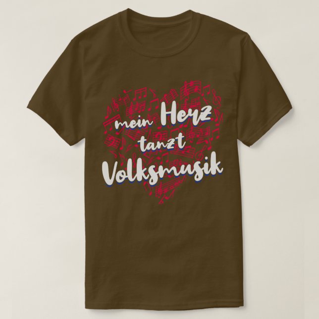 Folk Music Party Festival Outfit German Hits 2 T-Shirt (Design Front)