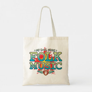 Folk Music Soul Tote Bag