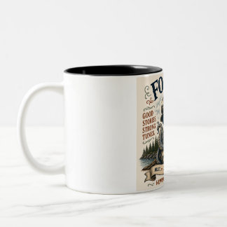 Folk on mug! Two-Tone coffee mug