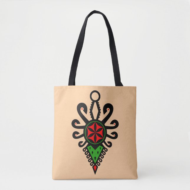 Folk pattern of Polish highlanders - Parzenica Tote Bag (Front)
