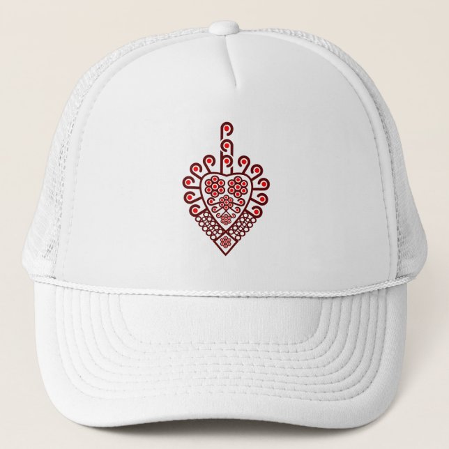 Folk pattern of Polish highlanders - Parzenica Trucker Hat (Front)