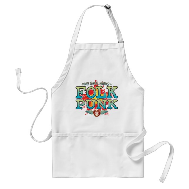 Folk Punk Soul Apron (Front)
