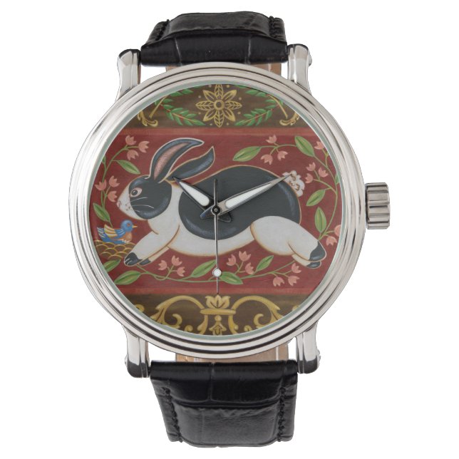 Folk Rabbit Watch (Front)