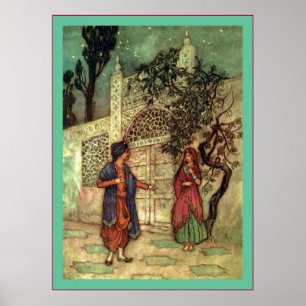 Folk Tales of Bengal ~ Vintage Fine Art Print