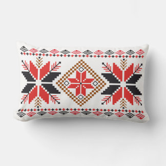 Folk Weave Lumbar Cushion