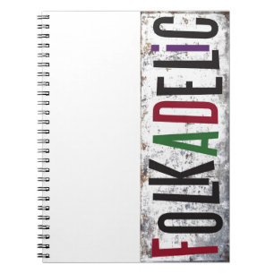Folkadelic Spiral Notebook