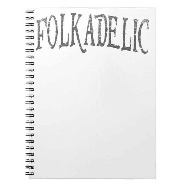 Folkadelic Spiral Notebook (Front)