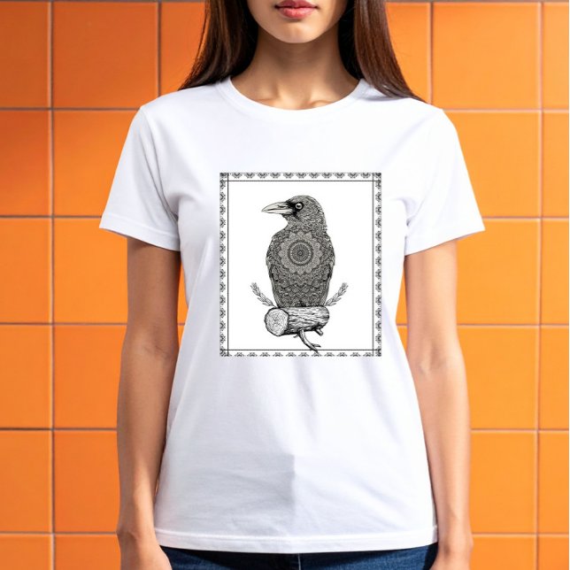 Folklore Crow in Mythology Unisex T-Shirt (Creator Uploaded)