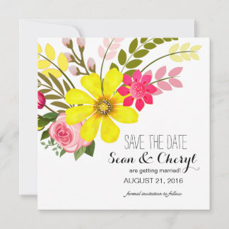 Folklore Flower Garden Save the Date