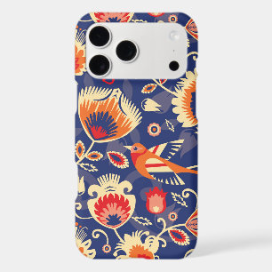💛🧡💙Folklore pattern with yellow flowers 002