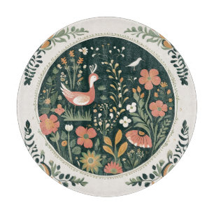 Folklore Spring Cutting Board