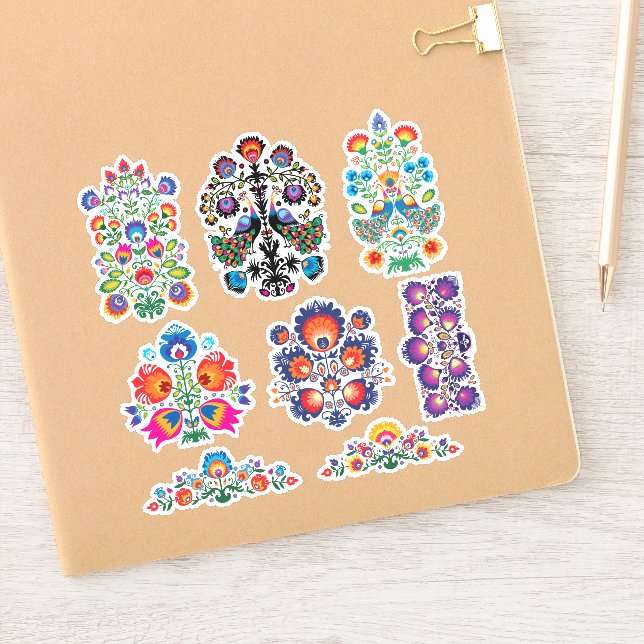 Folklore sticker sheet (Notebook)