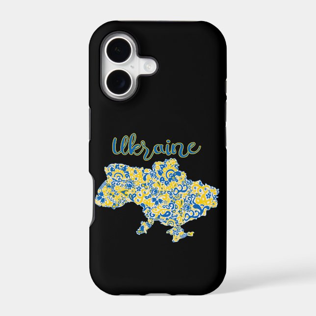 Folkloric pattern and Ukraine typography   (Back)