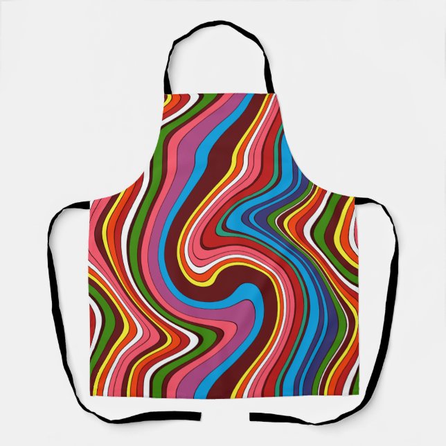 Folkloristic patterns abstraction apron (Front)