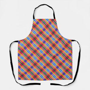 Folkloristic patterns abstraction apron