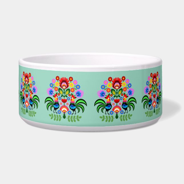 Folkloristic patterns flowers  (Front)