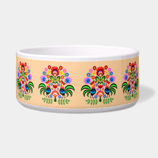 Folkloristic patterns flowers 