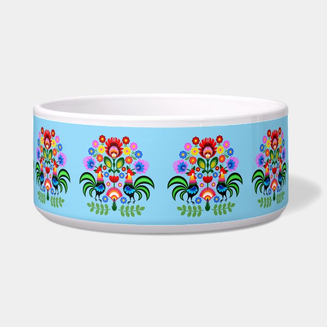 Folkloristic patterns flowers  (Front)