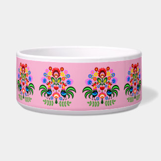 Folkloristic patterns flowers