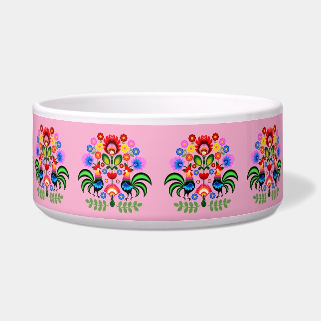 Folkloristic patterns flowers  (Front)