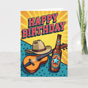 Folksy Celebration Card