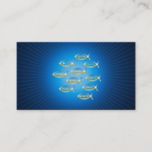 Follow Jesus Share your Faith Business Card
