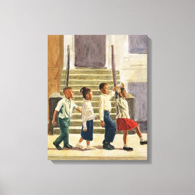 Follow Me 1995 Canvas Print (Front)