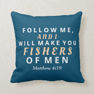 Follow Me and I will Make you Fishers of Men Cushion