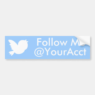 Follow Me Bumper Sticker