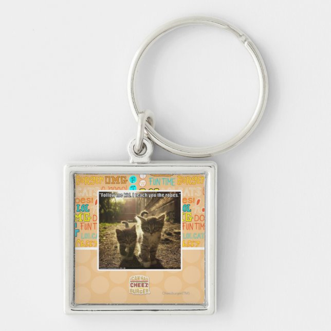 Follow Me Kid Key Ring (Front)