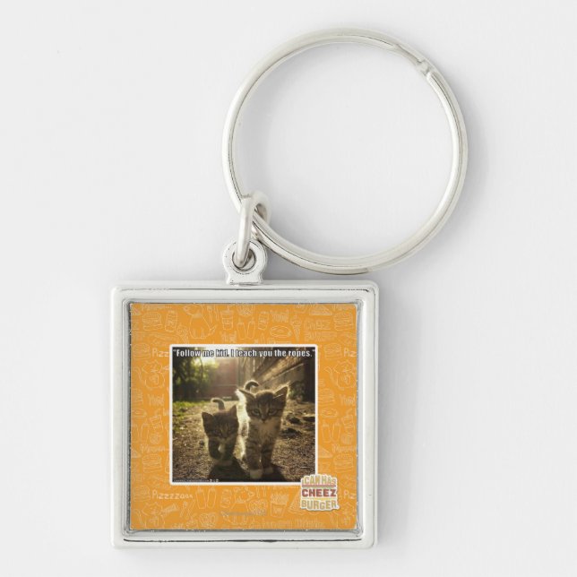 Follow Me Kid Key Ring (Front)