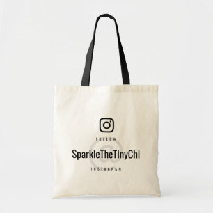 Follow Me On Instagram Pet Tote Bag