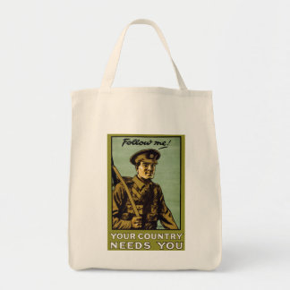 Follow Me! ~ Your Country Needs You Tote Bag